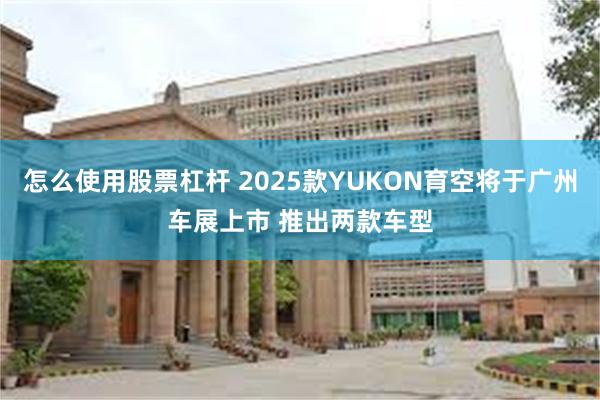 怎么使用股票杠杆 2025款YUKON育空将于广州车展上市 推出两款车型